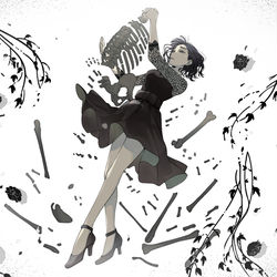 This is a pixiv picture whose title is 乙女解剖.