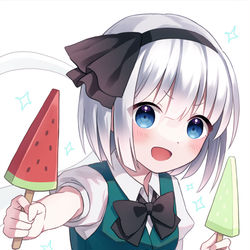 This is a pixiv picture whose title is 二刀流の妖夢ちゃん.