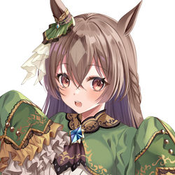 This is a pixiv picture whose title is サトノダイヤモンド.