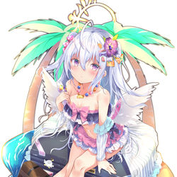 This is a pixiv picture whose title is 水着アズサ.