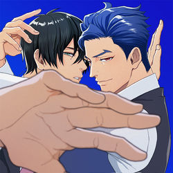 This is a pixiv picture whose title is 【忠愛】新刊サンプル.
