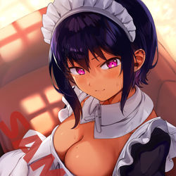 This is a pixiv picture whose title is 💜.