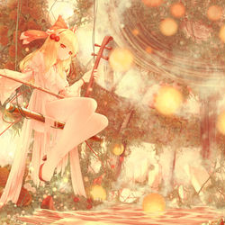 This is a pixiv picture whose title is 冴月麟- 囚笼.