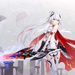 This is a pixiv picture whose title is 薪炎之律者.