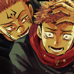 This is a pixiv picture whose title is 呪術廻戦.