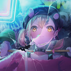 This is a pixiv picture whose title is 🐹.