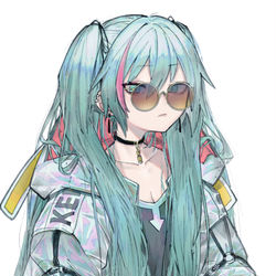 This is a pixiv picture whose title is miku.
