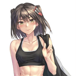 This is a pixiv picture whose title is 川内.