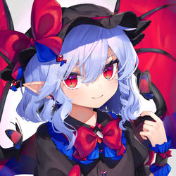 This is a pixiv picture whose title is 蝶レミリア.