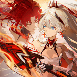 This is a pixiv picture whose title is 光.