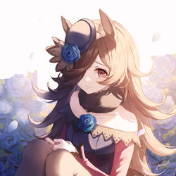 This is a pixiv picture whose title is ライスシャワー.