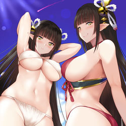 This is a pixiv picture whose title is 夏だ☆海だ☆フンドシだ！.