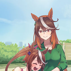 This is a pixiv picture whose title is ウマログ４.
