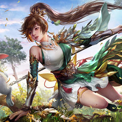 This is a pixiv picture whose title is 关银屏.