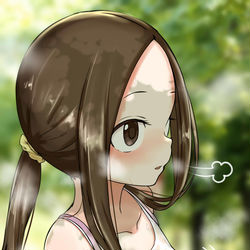 This is a pixiv picture whose title is takagi-san.