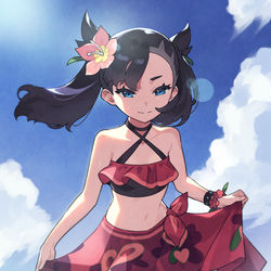 This is a pixiv picture whose title is 夏マリィ.