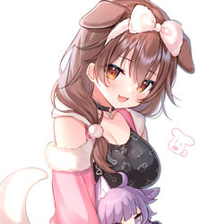 This is a pixiv picture whose title is cute doggo.
