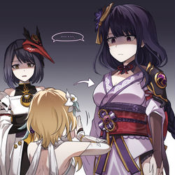 This is a pixiv picture whose title is genshin.