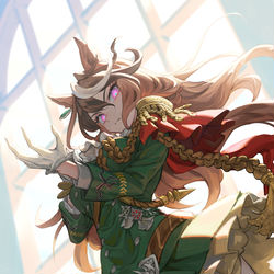 This is a pixiv picture whose title is ルドルフ.