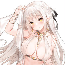 This is a pixiv picture whose title is シロ.