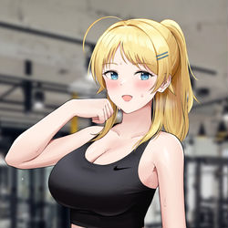 This is a pixiv picture whose title is 八宮めぐる.
