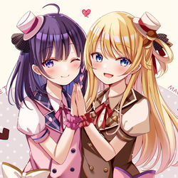 This is a pixiv picture whose title is 親子コラボ＼♥／.