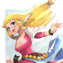 This is a pixiv picture whose title is ゼルダ.