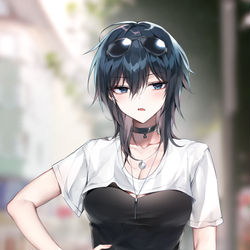 This is a pixiv picture whose title is 「 お前... 本当に遅いね。」.