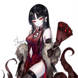 This is a pixiv picture whose title is Nyarlathotep.