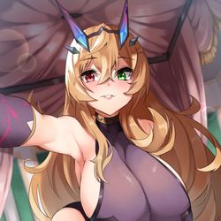 This is a pixiv picture whose title is バゲ子.