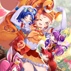 This is a pixiv picture whose title is キュアカスタード.