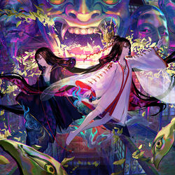 This is a pixiv picture whose title is SP面霊気.