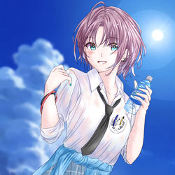 This is a pixiv picture whose title is 浅倉透.