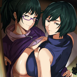 This is a pixiv picture whose title is zenin sisters.