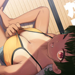 This is a pixiv picture whose title is ガキ巨乳💢57.