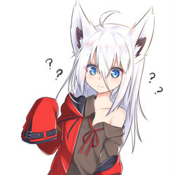 This is a pixiv picture whose title is ハクアちゃん.