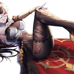 This is a pixiv picture whose title is 死灵之书.