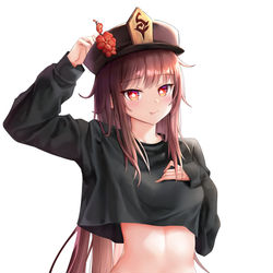 This is a pixiv picture whose title is 胡桃.