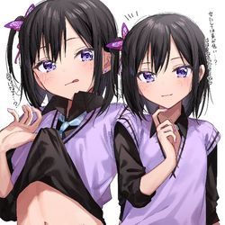 This is a pixiv picture whose title is からかってくる中学生.