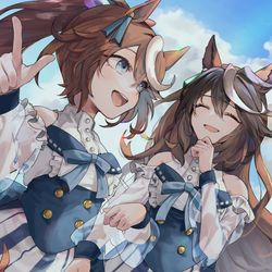 This is a pixiv picture whose title is 生徒会とかテイルド.
