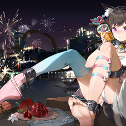 This is a pixiv picture whose title is 悠闲假日.