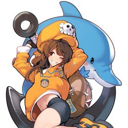 This is a pixiv picture whose title is May (unfinished).
