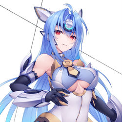 This is a pixiv picture whose title is KOS-MOS Ver.4.