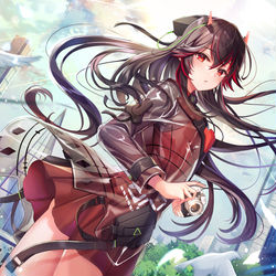 This is a pixiv picture whose title is punishing gray raven.