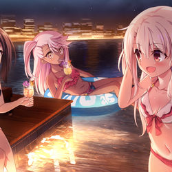 This is a pixiv picture whose title is イリクロ美遊誕生記念2021.