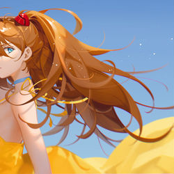 This is a pixiv picture whose title is Yellow.
