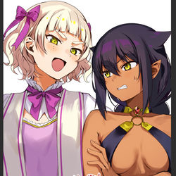 This is a pixiv picture whose title is ジャヒー様はくじけない！7巻.