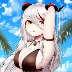 This is a pixiv picture whose title is （=´∇｀=）.