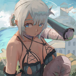 This is a pixiv picture whose title is 【ニーアレプリカント】Kainé  | カイネ.