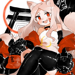 This is a pixiv picture whose title is ⛩️.